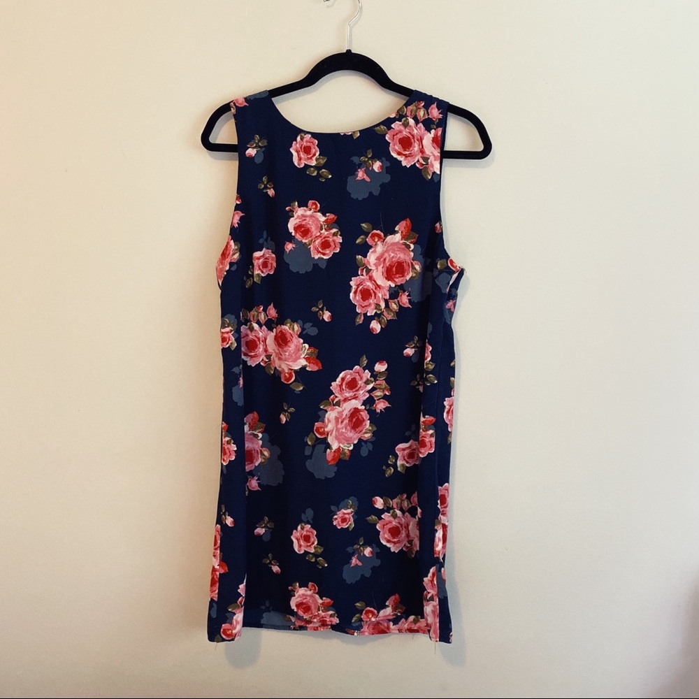 🆕 One Clothing | Navy Floral Shift Dress